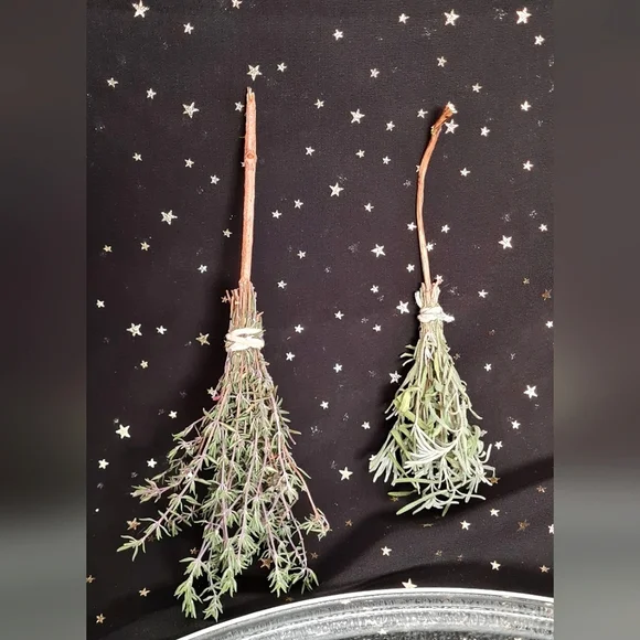 Two Baby "Besom" Brooms Bundle - Picture 1 of 7